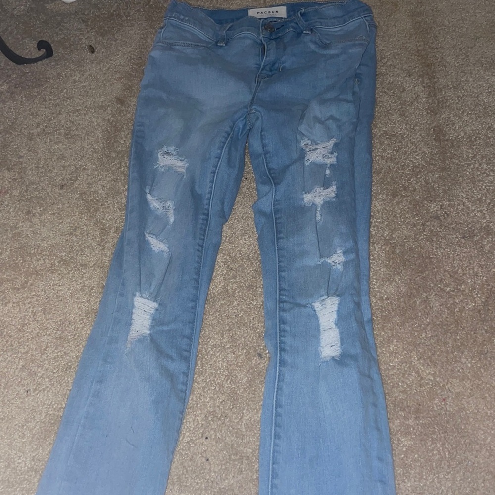 Pacsun Ripped Skinny Jeans